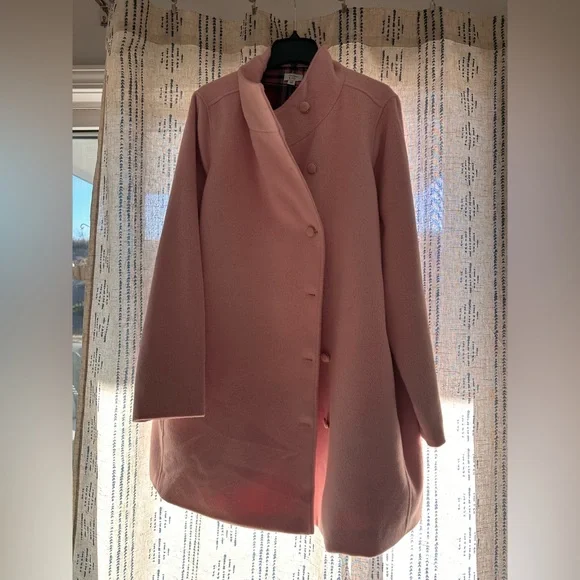 Crown & Ivy Long Car Coat size XXL - Picture 2 of 6